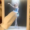 Ballet Girl Tissue Box with Touch Light