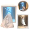 Ballet Girl Tissue Box with Touch Light