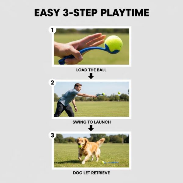 Dog Ball Thrower Launcher