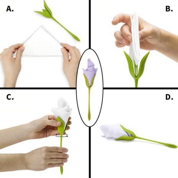 Flower Napkin Holders