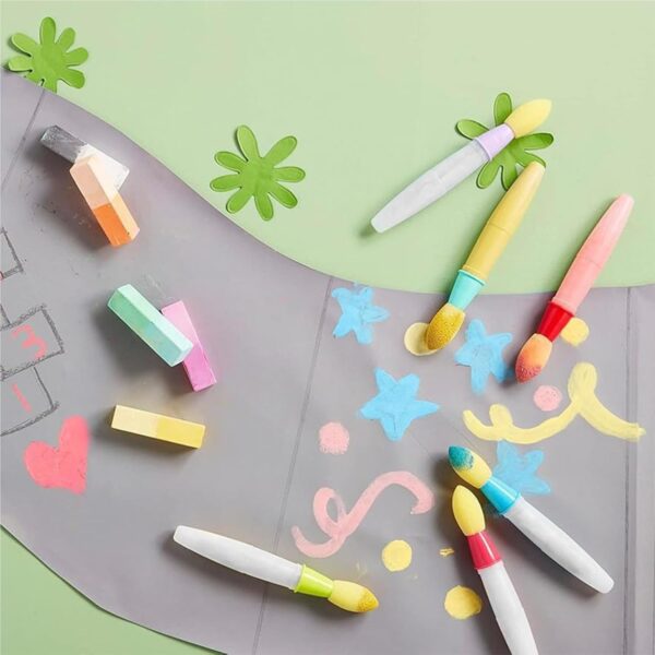 Sidewalk Chalk Paint Brush