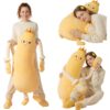 610u8XBfVWL._AC_SL1500_ Eggplant Mango King Hugging Pillow