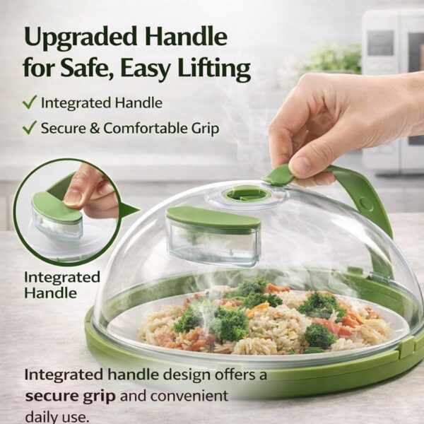 618Vsuk5amL._AC_SL1001_ Microwave Splatter Cover with Water Steamer