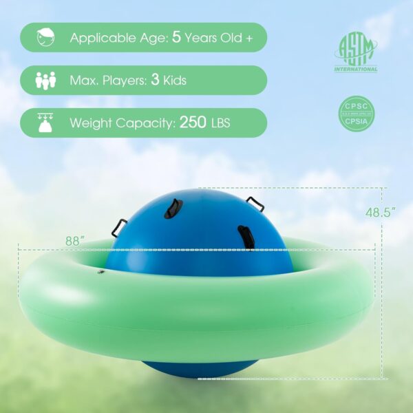 61Nbn8PBHqL._AC_SL1500_ 8-Foot Inflatable Dome Rocker Bouncer