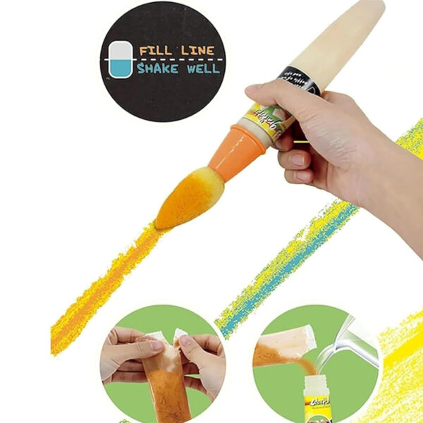 Sidewalk Chalk Paint Brush
