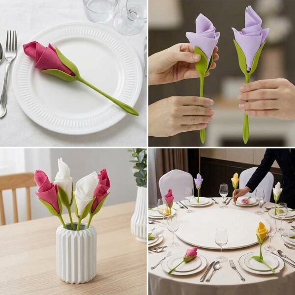 Flower Napkin Holders
