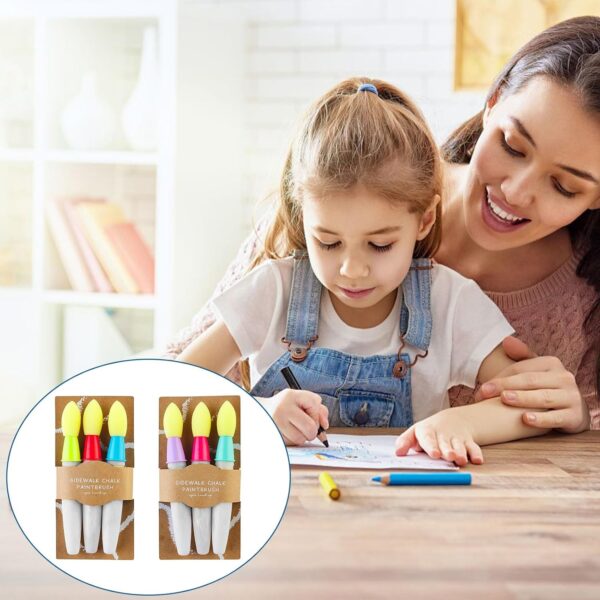 Sidewalk Chalk Paint Brush