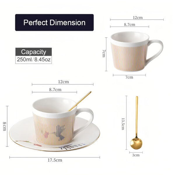 Unique Dynamic Mirage Reflection Tea Cup