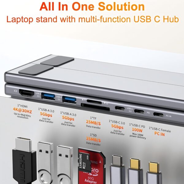 71DSv+Q2WJL._AC_SL1500_ Laptop Docking Station Dual Monitor Stand
