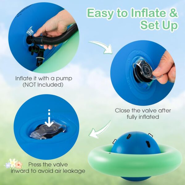 71JQa-uj6eL._AC_SL1500_ 8-Foot Inflatable Dome Rocker Bouncer