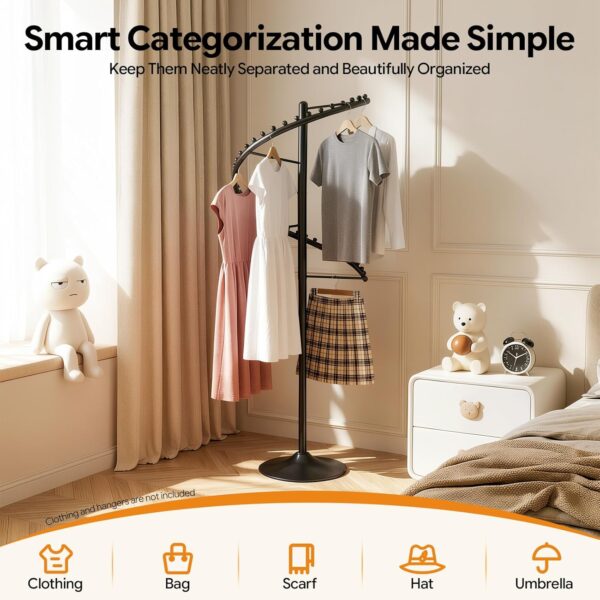 Spiral Rotating Clothing Rack