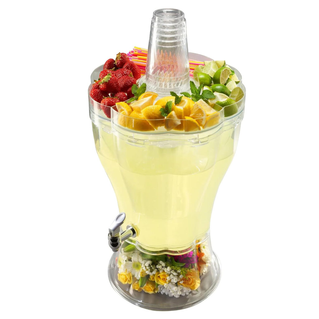 3.5 Gallon Clear Drink Dispenser