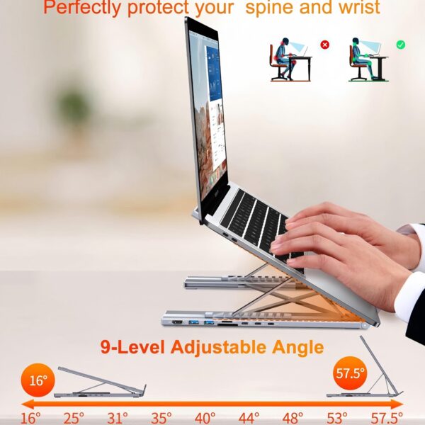 71a8SyRMCFL._AC_SL1500_ Laptop Docking Station Dual Monitor Stand