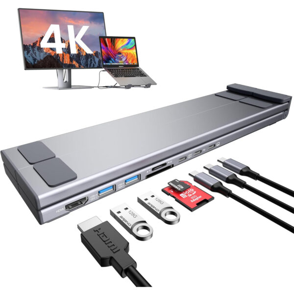 71dhHsOiMbL._AC_SL1500_ Laptop Docking Station Dual Monitor Stand
