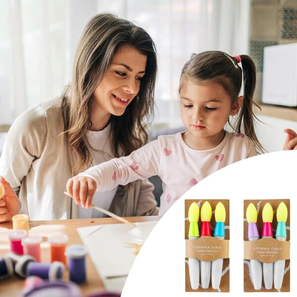 Sidewalk Chalk Paint Brush