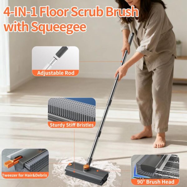 4 in 1 Floor Scrub Brush