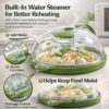 71vaN0AtQRL._AC_SL1001_ Microwave Splatter Cover with Water Steamer