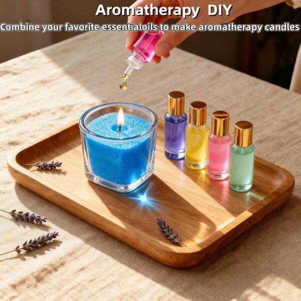 Unscented Sand Candle