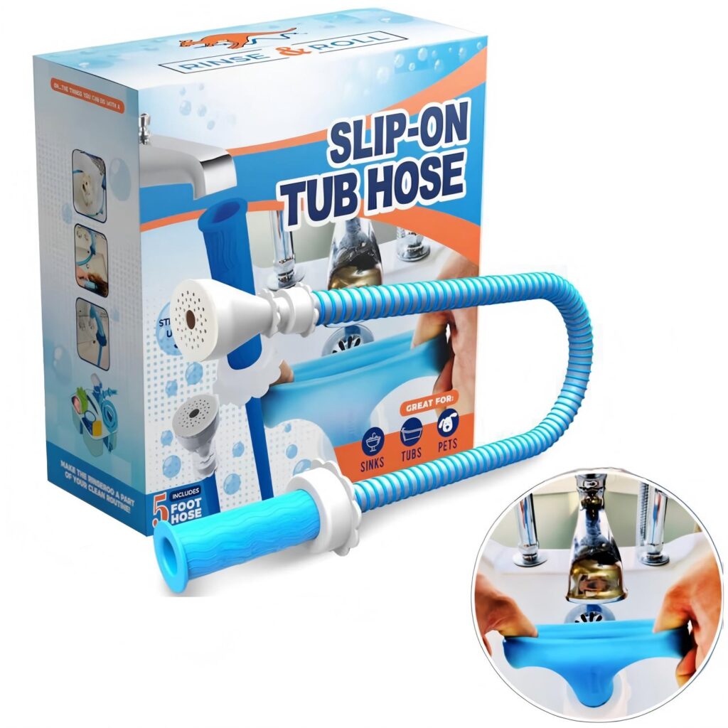 5ft Flex Bathtub Faucet Sprayer