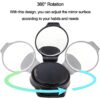 2 Pack 360° Wristband Bike Rear View Mirrorwrist