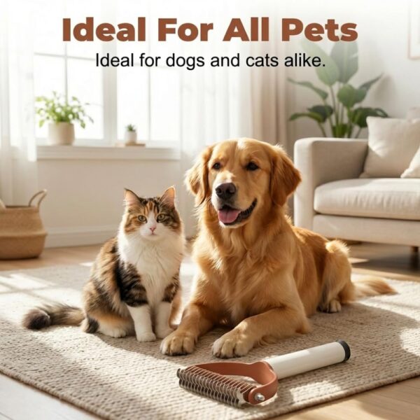 Double Sided Dematting Comb for Cats and Dogs