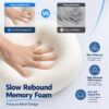 Purroch G-Shape Memory Foam Travel Neck Pillow