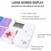 61RefSlkLrL._AC_SL1280_ 7-Day Pill Organizer with Medicine Reminder Alarm