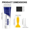 2 Pack Efficient Drywall Repair Kit with Scraper