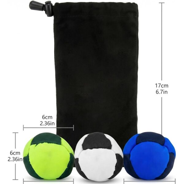 3 Pack Hacky Footbag Sacks