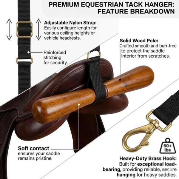 Saddle-Shaped T-Shaped Hanger