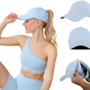 Sporty Women's Baseball Cap with Magnetic Closure