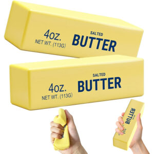 2 Pack Salted Butter Squishy Toy