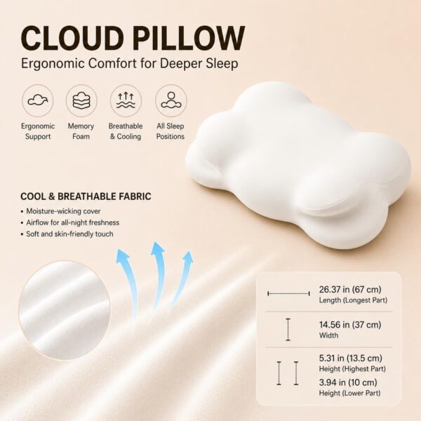 Mellow Cloud Pillow