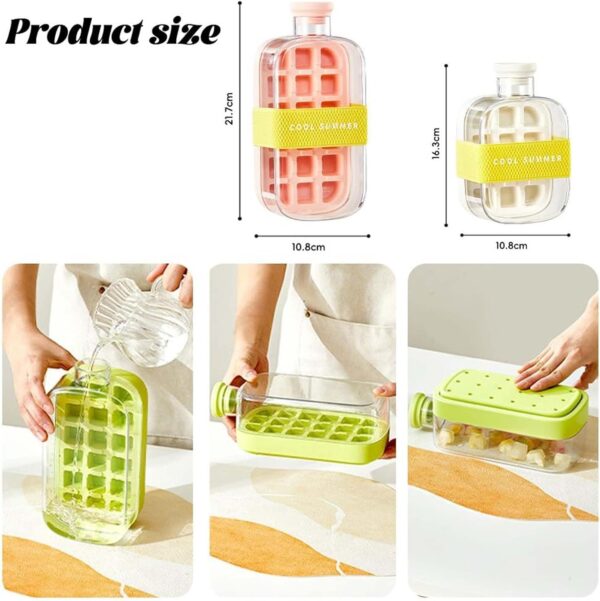 716HKOrBFlL._AC_SL1500_ 2 in 1 Touch-Free Ice Cube Tray Water Bottle
