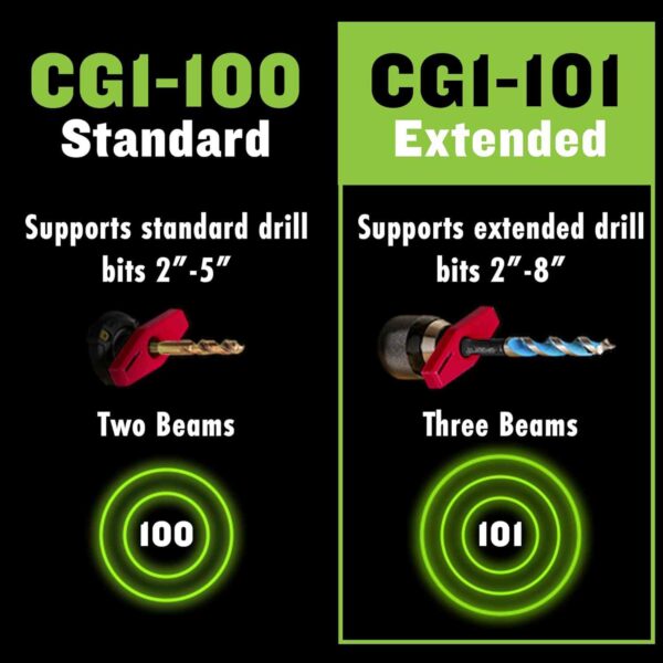 Magnetic Green Laser Drill Guide