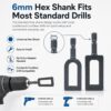 2 Pack Wire Twister Tool for Drill
