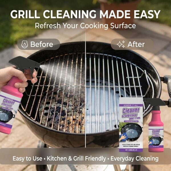 Fast-Acting Heavy-Duty Grill Degreaser Spray