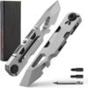 EDC Pry Bar Multitool with Bi-Directional Ratchet Screwdriver