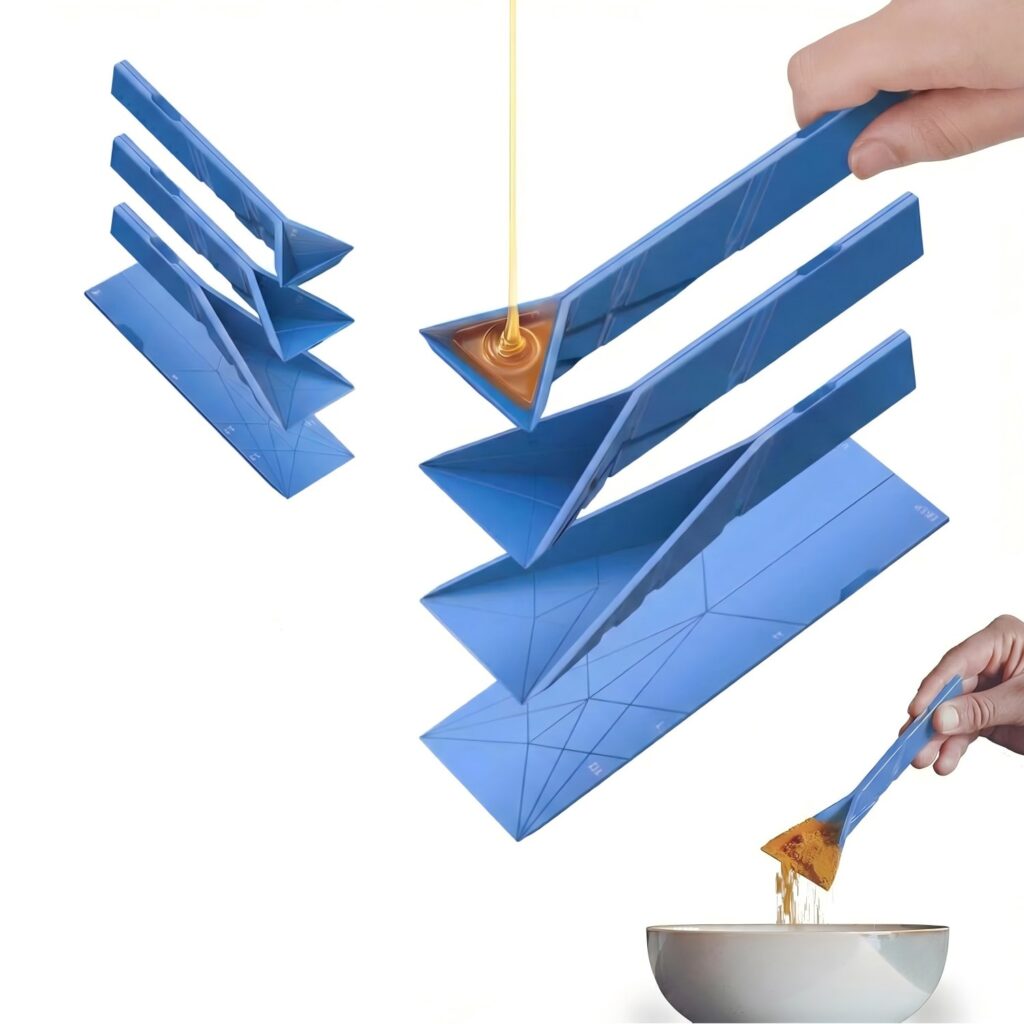 Flat 3-in-1 Folding Measuring Spoons