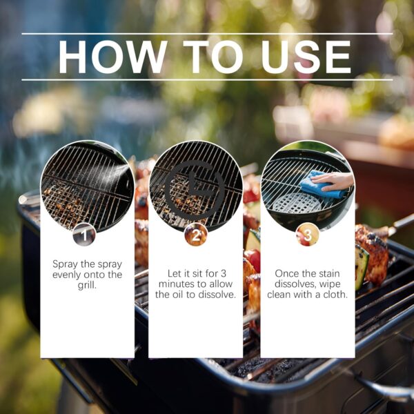 Fast-Acting Heavy-Duty Grill Degreaser Spray