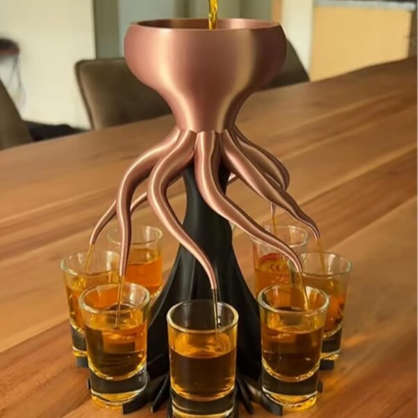 3D Octopus Shot Dispenser