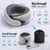 Purroch G-Shape Memory Foam Travel Neck Pillow