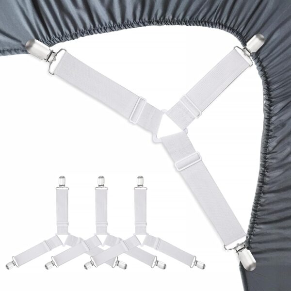 12 Pack Bed Sheet Straps