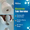 5ft Flex Bathtub Faucet Sprayer