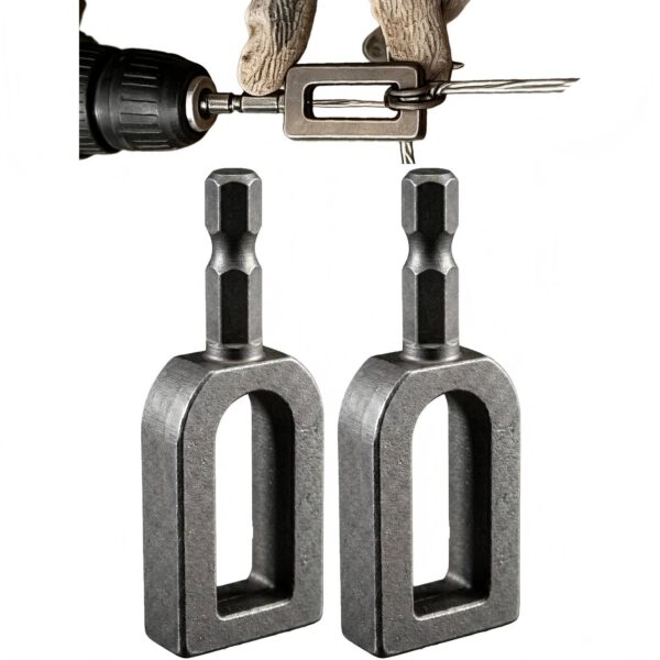 2 Pack Wire Twister Tool for Drill