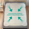 12 Pack Bed Sheet Straps