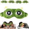 3D Funny Frog Sleep Mask