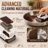 5 Pack Decontamination Cleaning Brush with Handle