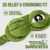 3D Funny Frog Sleep Mask
