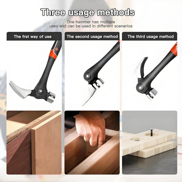 3 IN 1 Multifunctional Magnetic Hammer